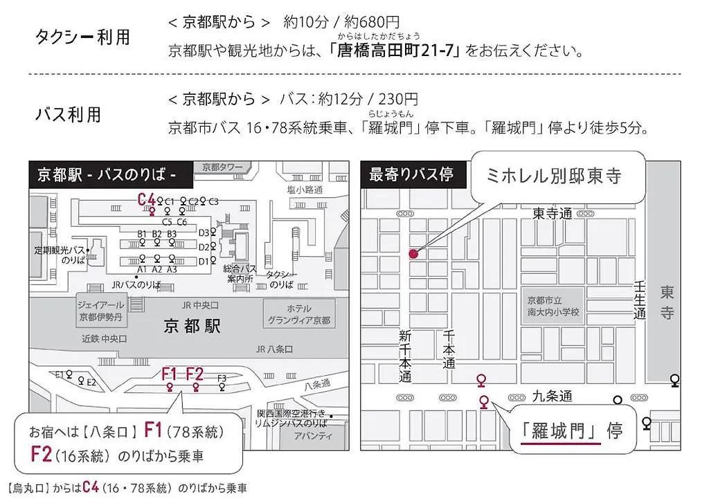 Apartment Mihoreru Annex Toji Kyoto